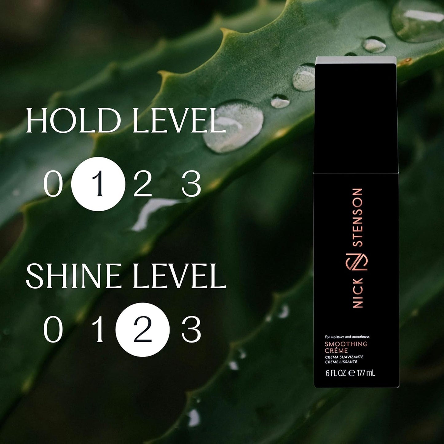 Skiennix Smoothing Créme - Moisturizing Anti-Humidity Hair Cream for Frizz Control & Shine | 6 oz