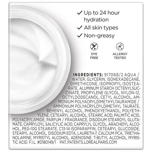 L'Oreal Paris Wrinkle Expert 55+ Anti-Aging Face Moisturizer - Non-Greasy & Sensitive Skin Formula | 1.7 fl. oz