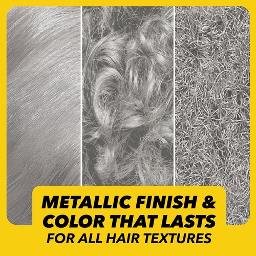 Got2b Metallics Hair Color - M71 Metallic Silver | Long-Lasting Vibrant Shine