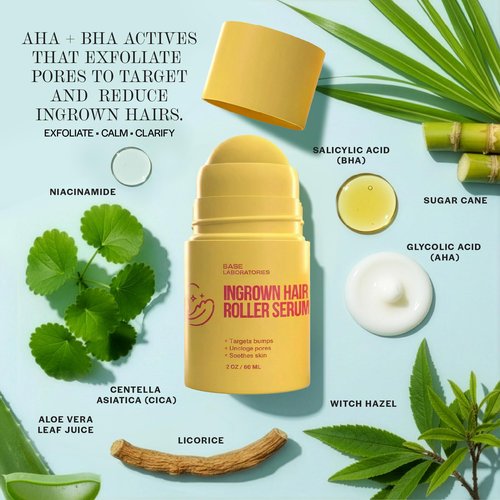 base labs ingrown hair serum roller