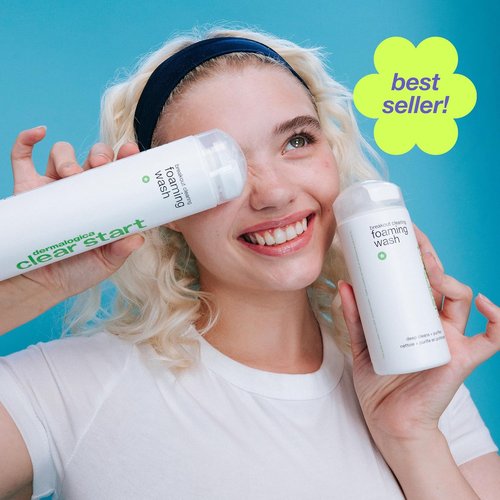 Dermalogica Clear Start Foaming Wash - Acne Face Wash with Salicylic Acid & Tea Tree Oil - Deep Clean Pores