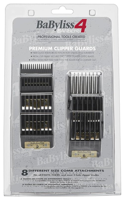 BaBylissPRO Clipper Guards - Precision Fit for Professional Hair Cutting | Durable & Easy to Use