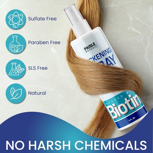 Biotin Hair Thickening Serum - Boost Volume & Promote Hair Growth | DHT Blocker for Fine Hair
