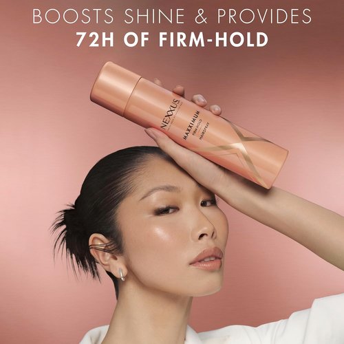 Nexxus Maxximum Finish Firm Hold Hairspray - 10 oz | STYLEPROTECT Technology for Ultimate Control & Hold
