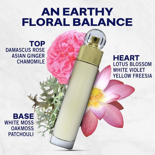 Perry Ellis Reserve Eau De Parfum Spray for Women - Long Lasting Oriental Floral Fragrance | 3.4 fl oz (100 mL)
