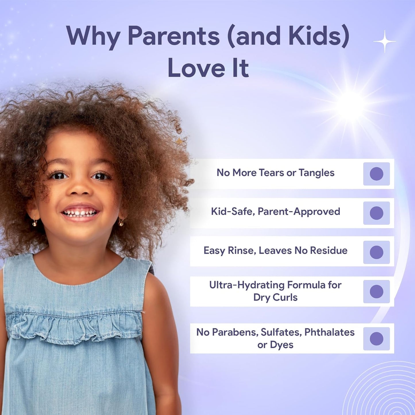 Skiennix Kids Conditioner - Ultra-Hydrating & Nourishing for Curly Hair | 12 Fl Oz