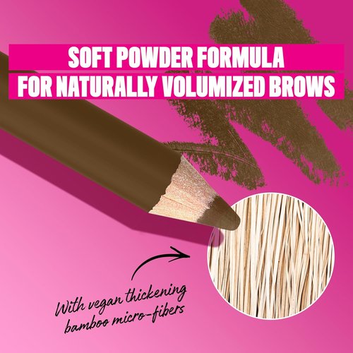 NYX Professional Makeup Brow Pencil - Buildable Volume for 12HR Wear, Vegan Formula | Soft Brown