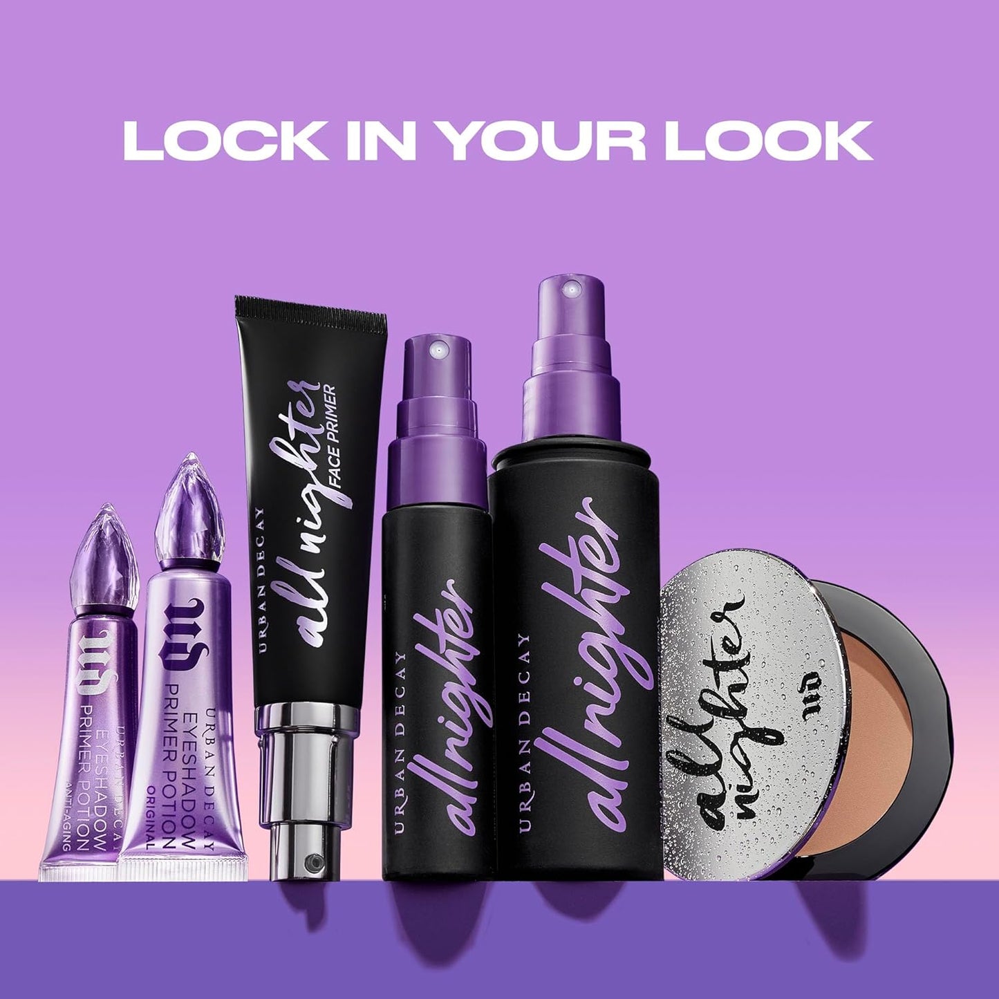 Urban Decay All Nighter Waterproof Setting Powder - Lightweight Translucent Finish - Smooths Skin & Minimizes Shine - Lasts Up to 11 Hours