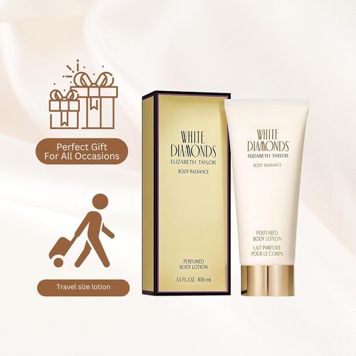 Elizabeth Taylor White Diamonds Body Lotion - Luxurious Hydration | 3.3 Oz Size