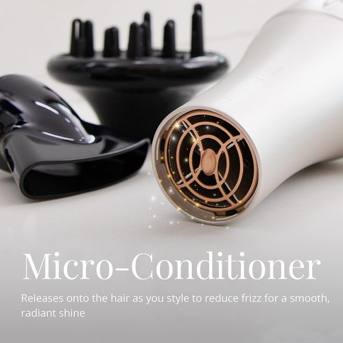 Remington Shine Therapy Hair Dryer - Argan Oil & Keratin Infused for Smooth, Shiny Hair