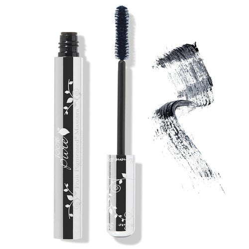 100% PURE Ultra Lengthening Mascara - Dramatic Volume & Length, Vegan Blueberry Color - 0.35 oz