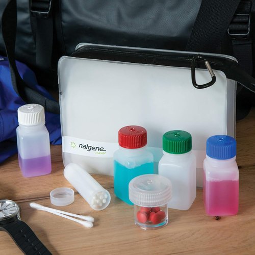 Nalgene Travel Kit - Compact Clear Design for Easy Organization | Perfect for On-the-Go