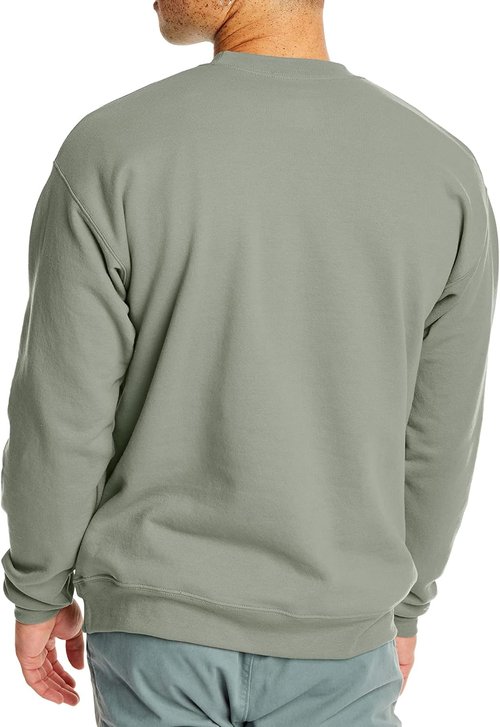 Hanes EcoSmart Fleece Crewneck Sweatshirt - Men's Big & Tall Sizes Available | 1 or 2-Pack