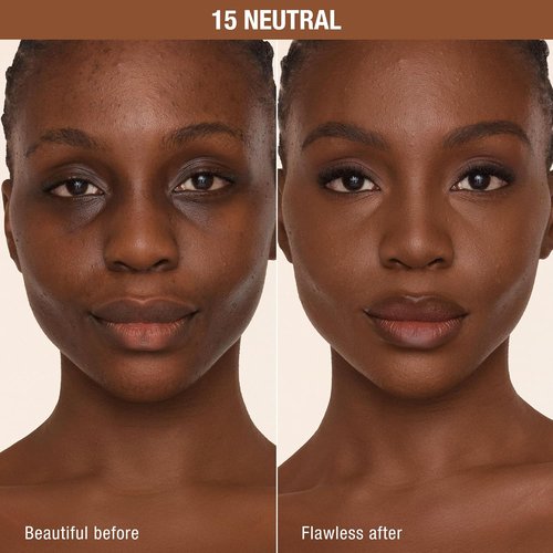 Charlotte Tilbury Airbrush Flawless Matte Foundation - Full Coverage Liquid Makeup | Natural-Matte Finish, Waterproof & Transfer Resistant