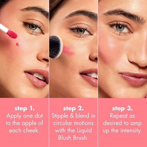 e.l.f. Camo Liquid Blush - Long-Lasting High-Pigment Color for a Soft Dewy Finish | Vegan & Cruelty-Free, Berry Well