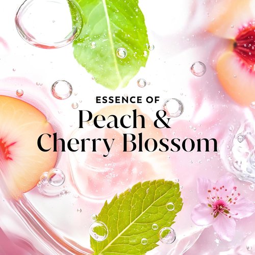 Olay Body Wash - Fresh Radiance Formula with Vitamin B3 & Antioxidants | Peach & Cherry Blossom Scent, 29 fl oz