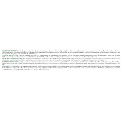 Mario Badescu Combo/Dry Regimen 5 Piece Kit, Skincare Gift Set Includes Seaweed Cleansing Soap, Seaweed Cleansing Lotion, Hydro Moisturizer, Enzyme Revitalizing Mask, and Hyaluronic Eye Cream