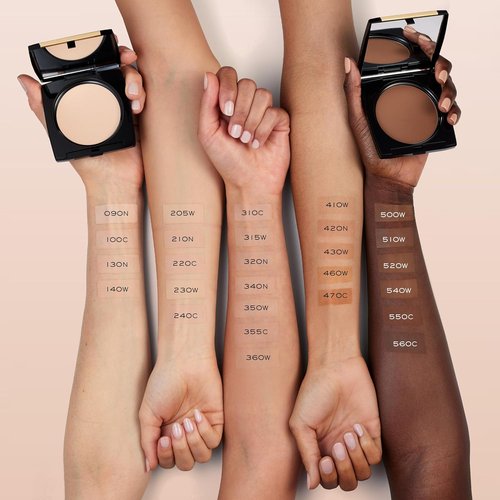 Lancôme Dual Finish Powder Foundation - Natural Finish, Sheer-to-Full Coverage, Longwear Formula