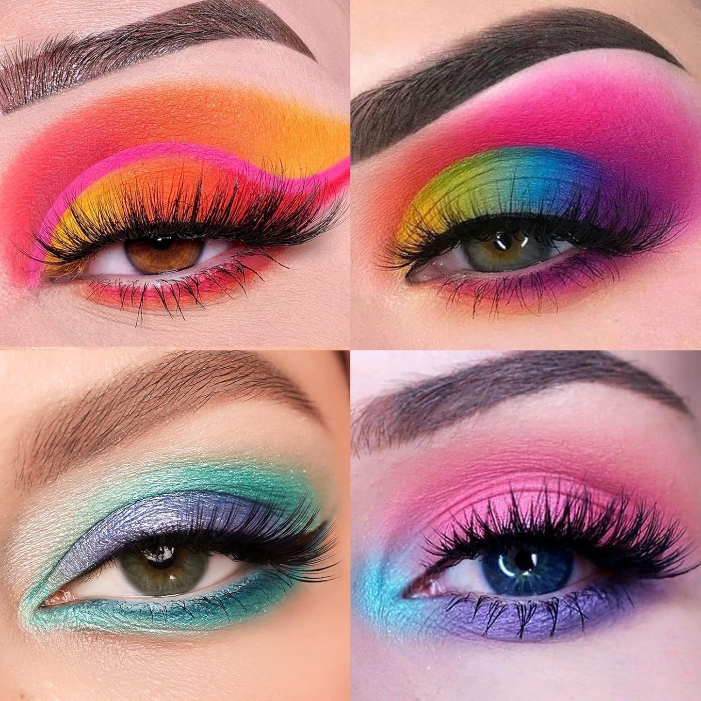 Tintark 30 Colors Eyeshadow Palette - Highly Pigmented Matte & Metallic Shades for Vibrant Eye Makeup
