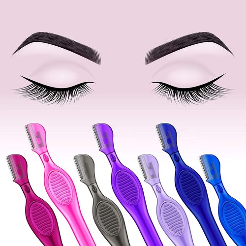 Mudder Eyebrow Razor Set - 28 Pcs Multipurpose Facial Hair Removal Tools for Women | Exfoliating & Gift-Ready