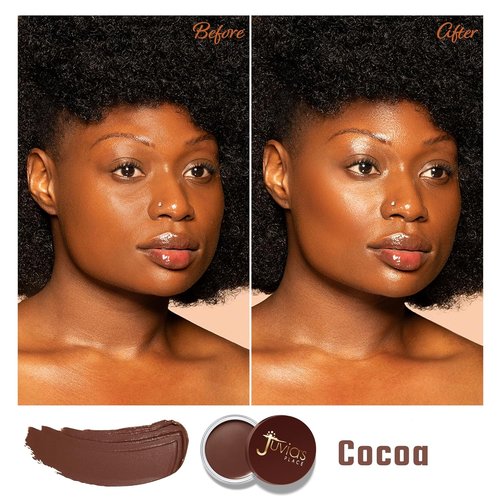 Juvia's Place Bronzed Cream Bronzer - Cocoa | Buildable & Blendable Cream for Sun-Kissed Glow