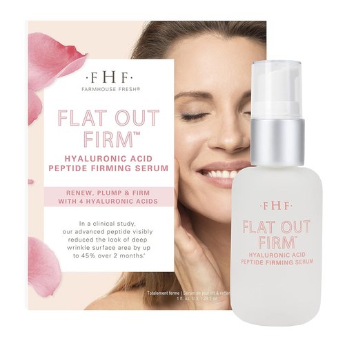 FarmHouse Fresh Firming Serum - Hyaluronic Acid & Peptides for Youthful Skin | 1 oz.