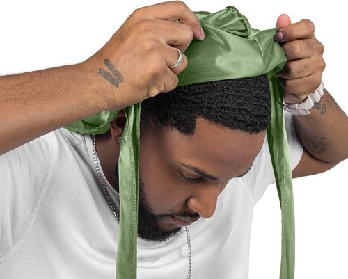ForceWave Silky Durag - Satin Wave Cap for Men & Women | Perfect for 360 Waves