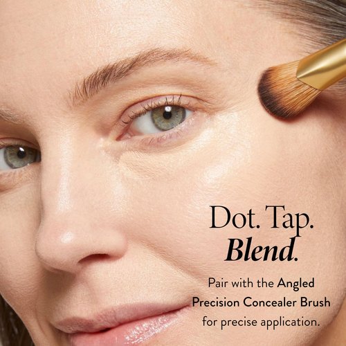 LAURA GELLER NEW YORK The Under Cover Kit: Ideal Fix Concealer + Precision Angled Concealer Brush (03 Light)