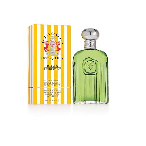 Giorgio Beverly Hills Eau De Toilette Spray for Men - Extraordinary Scent, 4.0 Oz | 118 Ml