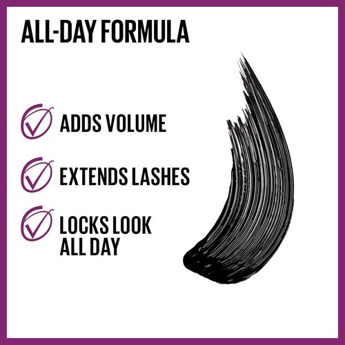 Maybelline The Falsies Lash Lift Mascara - Volumizing & Lengthening - Blackest Black, 1 Count