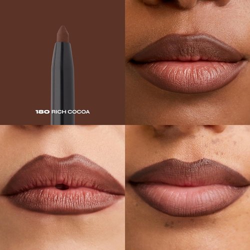 Milani Understatement Lipliner Pencil - Highly Pigmented Retractable Lip Liner for Easy Application | Rich Cocoa