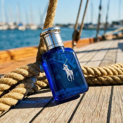 Ralph Lauren Fragrances - Polo Blue Eau de Toilette - Fresh Aquatic Men's Cologne - Citrus, Sage & Suede Notes