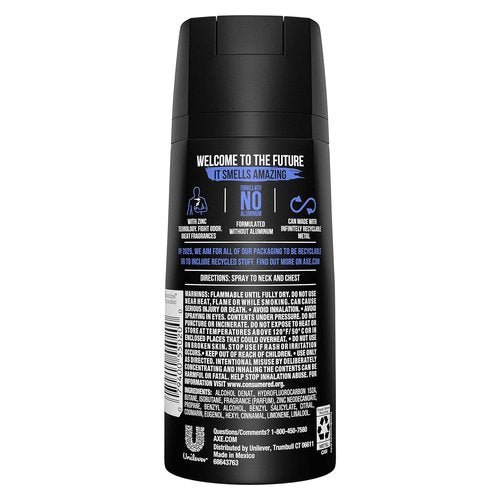 Axe Body Spray Deodorant - Long Lasting Odor Protection | Phoenix Scent, 4oz (4 Count)