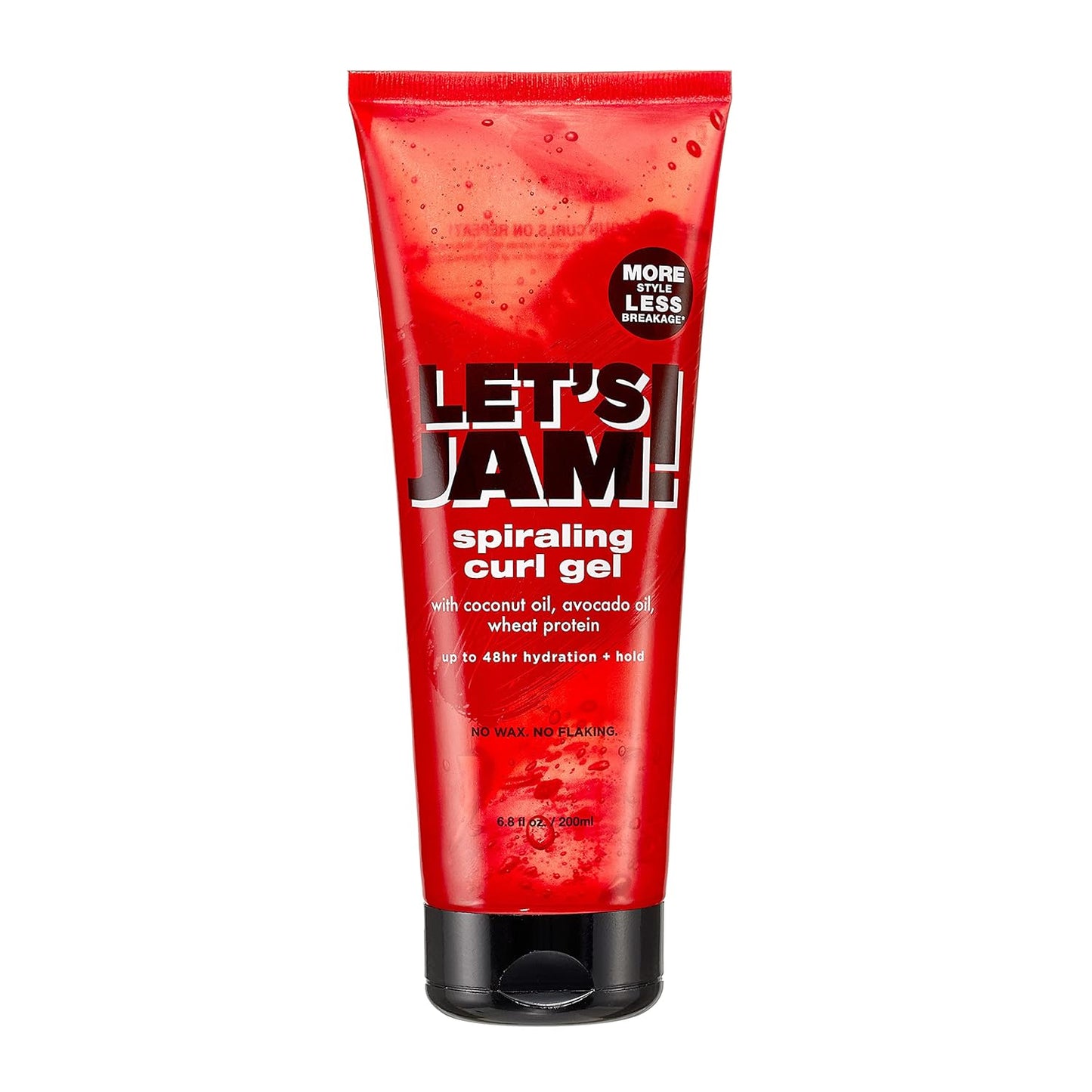 Softsheen Carson Lets Jam! Curl Gel - Anti-Breakage Formula for 48HR Hydration & Hold, 6.8 Fl Oz
