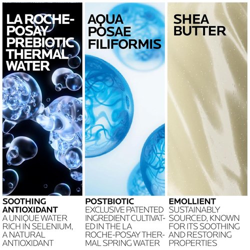 La Roche-Posay Lipikar AP+ Gentle Foaming Body Wash - Moisturizing Formula with Shea Butter & Niacinamide for Dry Skin