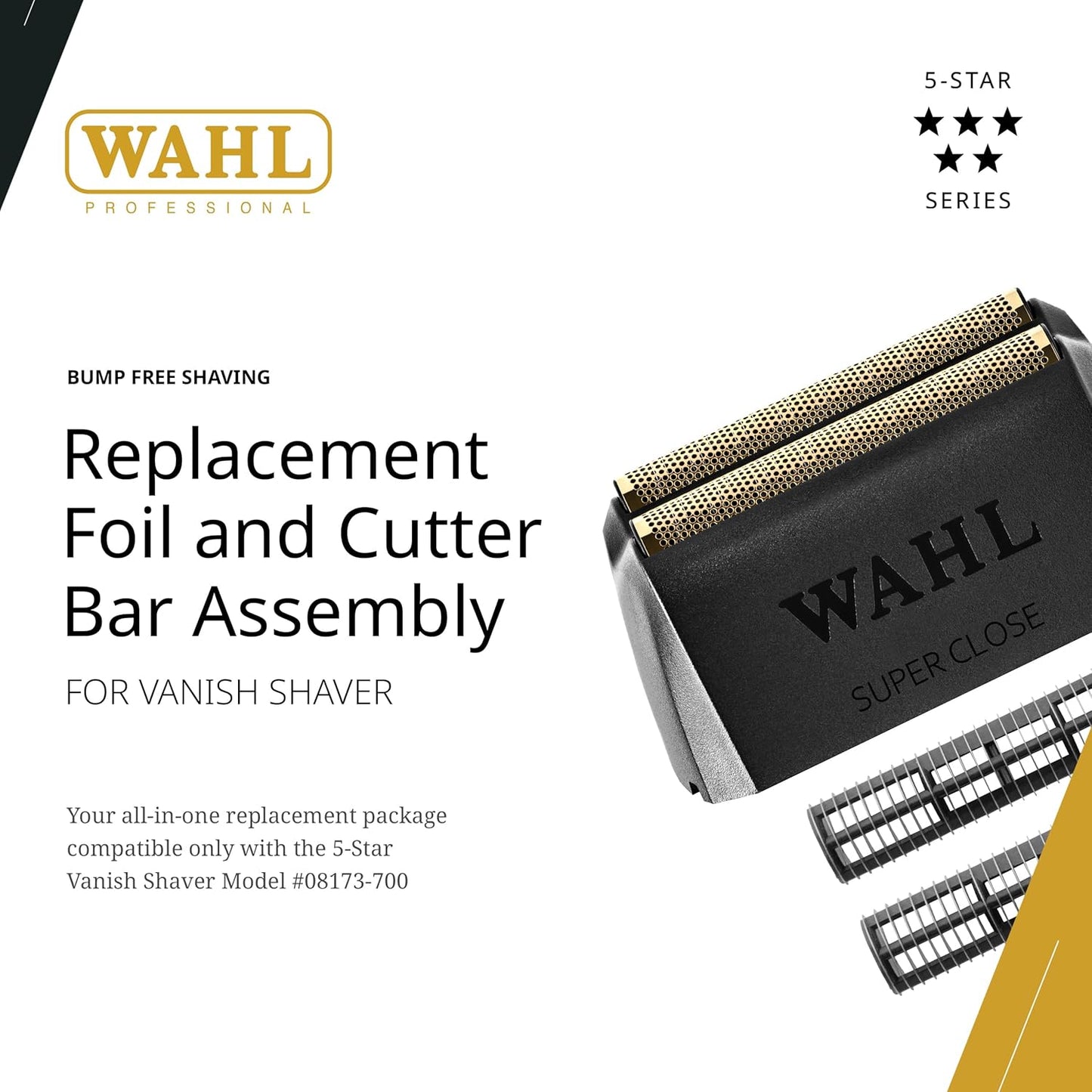 Wahl Professional Vanish Foil Replacement - High-Performance Shaver Accessories for Precision Shaving