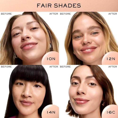 Lancôme Idôle 3 Serum Supertint Skin Tint - Dewy Finish with Niacinamide & Hyaluronic Acid | 24HR Sheer to Buildable Coverage
