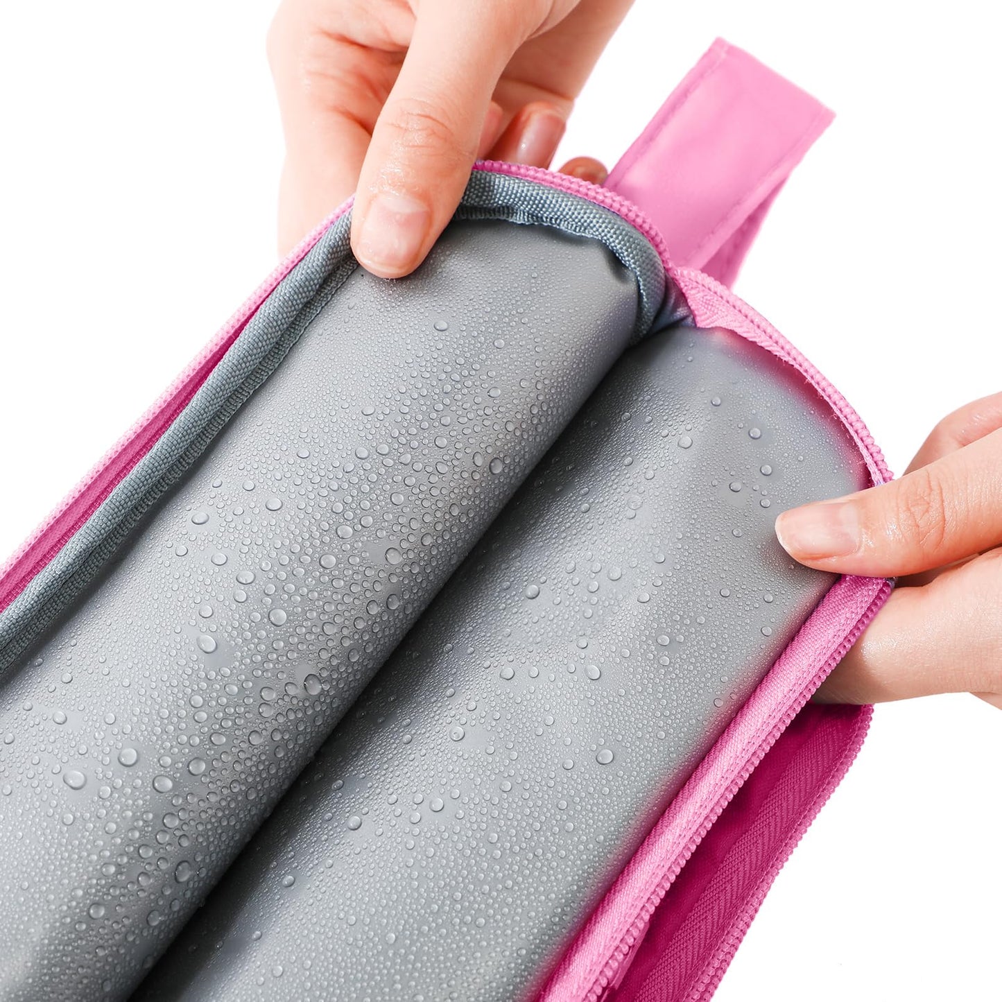 Vipdeal Cheetah Kids Toiletry Bag for Girls, Travel Toiletry Bag for Little Young Girls Cosmetic Bag Makeup Bag Waterproof Hanging Wash Bag Toddler Toiletries, Pink Leopard