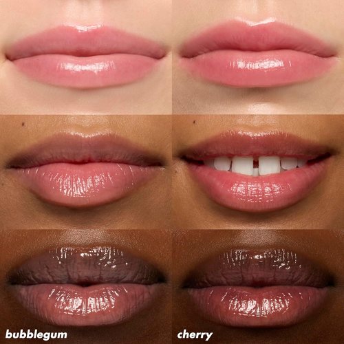 e.l.f. Squeeze Me More Lip Balm Duo - Moisturizing Sheer Tint with Hyaluronic Acid | Vegan Cherry & Bubblegum