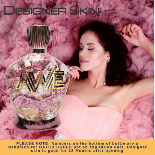 Australian Gold Designer Skin Awestruck 65X Bronzer, Tanning Lotion for Indoor or Outdoor Tanning 13.5 founces, Beige