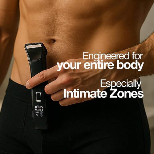 OTY Kit Head Shaver & Body Trimmer - Waterproof 8-in-1 Grooming Kit for Men | Cordless Design