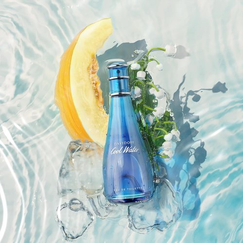 Davidoff Cool Water Eau de Toilette | Fresh Floral Women's Perfume with Watermelon & Lily Notes - Long Lasting Fragrance
