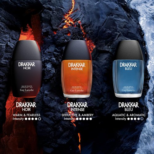 Drakkar Noir By Guy Laroche - Iconic Men's Fragrance - Intense Eau de Toilette - Long-Lasting Scent
