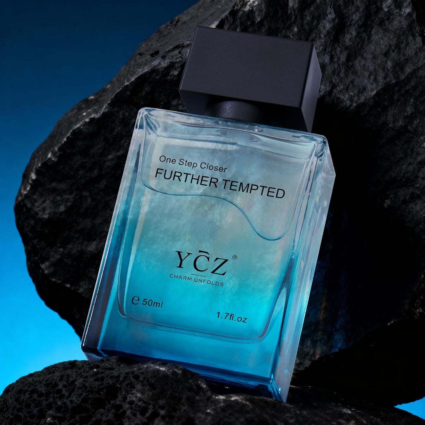 Ycz Men's Blue Wood Shadow Perfume - Long Lasting Eau De Parfum Cologne, 1.7 oz | Ideal Gift for Any Occasion