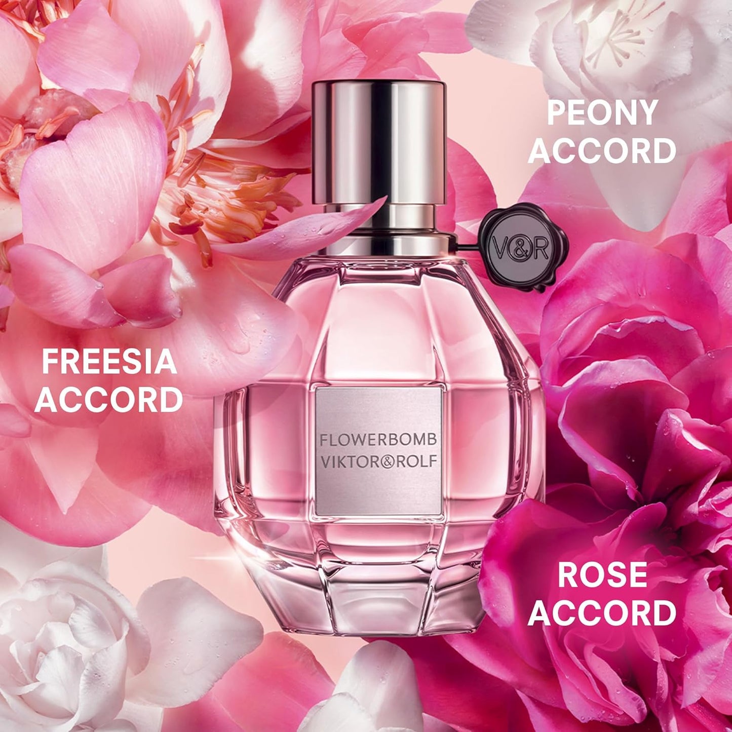 Viktor&Rolf - Flowerbomb Eau de Parfum - Luxurious Women's Perfume Set - Floral & Woody Notes - 1 Fl Oz with Body Lotion & Cream