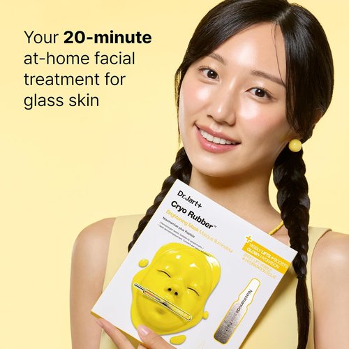 Dr.Jart+ Cryo Rubber Face Mask - Cooling Serum Ampoule for Radiant Skin | Travel Size