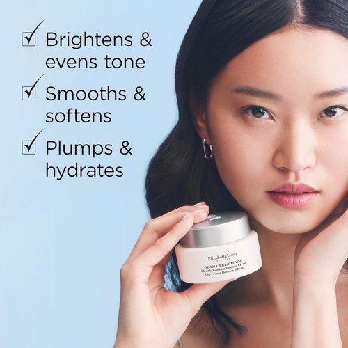 Elizabeth Arden Visible Brightening Bounce Cream - Hydrating Face Moisturizer for Even Skin Tone, 1.7 fl oz