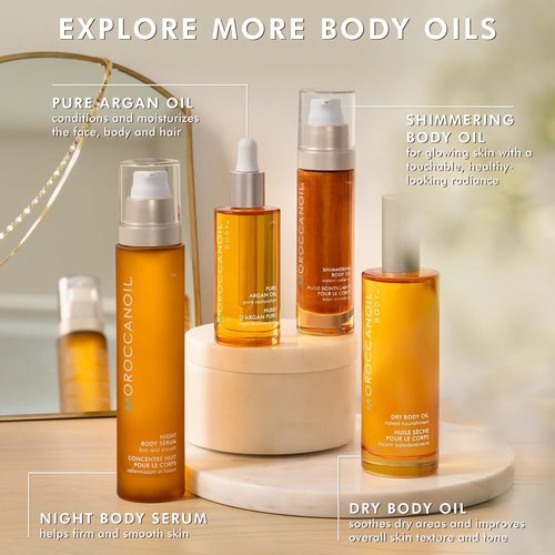 Moroccanoil Shimmering Body Oil - Luxurious Glow & Hydration | 1.7 Fl. Oz.