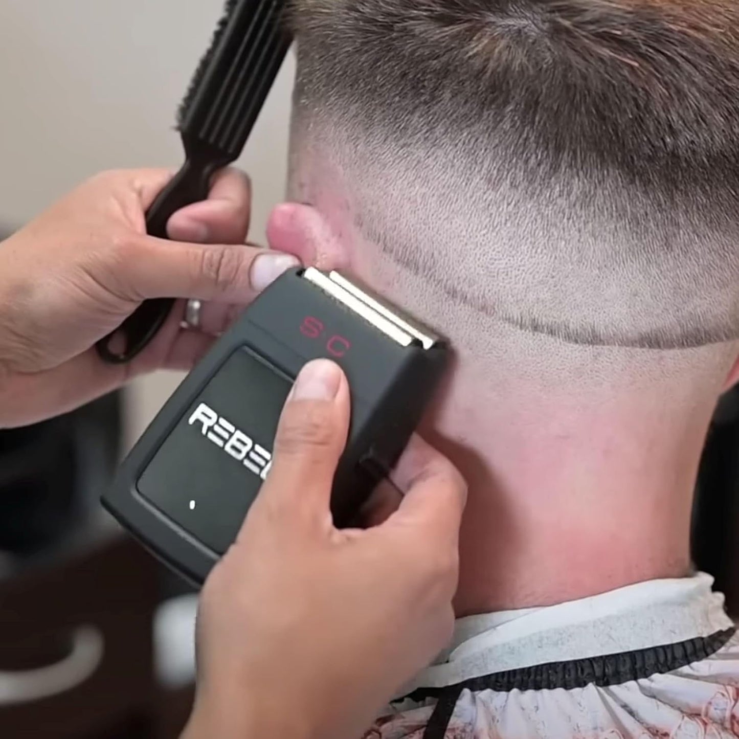 StyleCraft Rebel Professional Cordless Double Foil Shaver - USB-C Rechargeable, Close Shave for Men