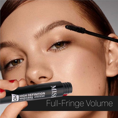 HD Lash Lift Lengthening Mascara for Volume with Washable Ultra-Black Formula | No Flaking, Smudging, or Clumping, 0.24 Fl Oz